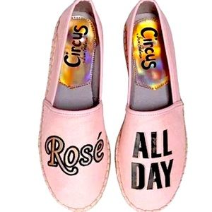 CIRCUS BY SAM EDELMAN FLATS ✨ ROSE ALL DAY ✨ NWT + BOX / NEVER WORN - SIZE 10